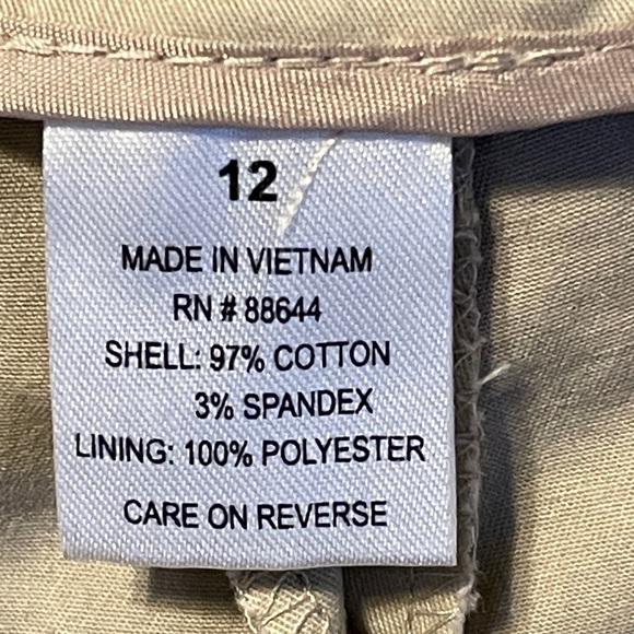 Khaki Two-Piece Suit Set - Picture 3 of 14